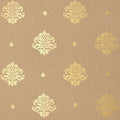 Mayla Damask Wallpaper in an interior setting