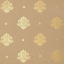 Load image into Gallery viewer, Mayla Damask Wallpaper in an interior setting