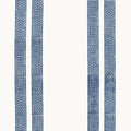 Greek Key Stripe Wallpaper in an interior setting
