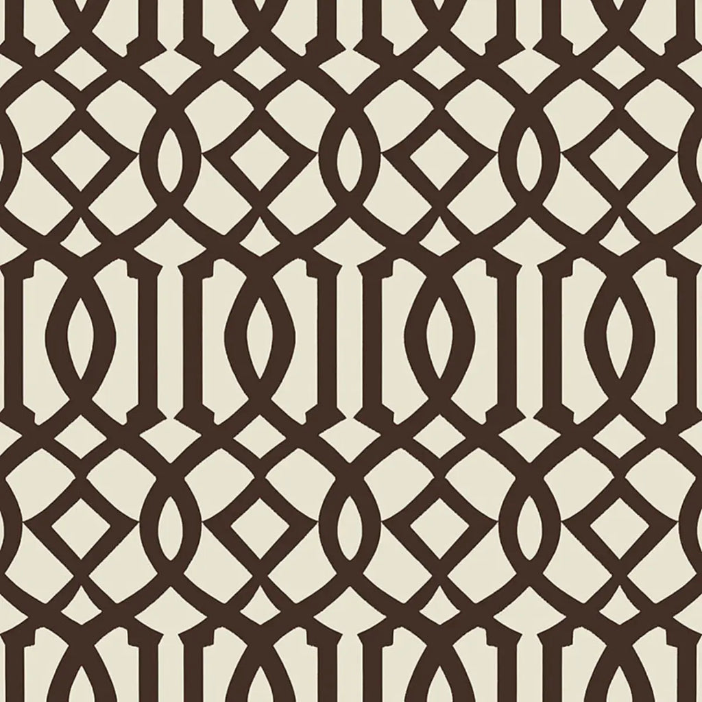 Imperial Trellis Ii Wallpaper - Java / Cream