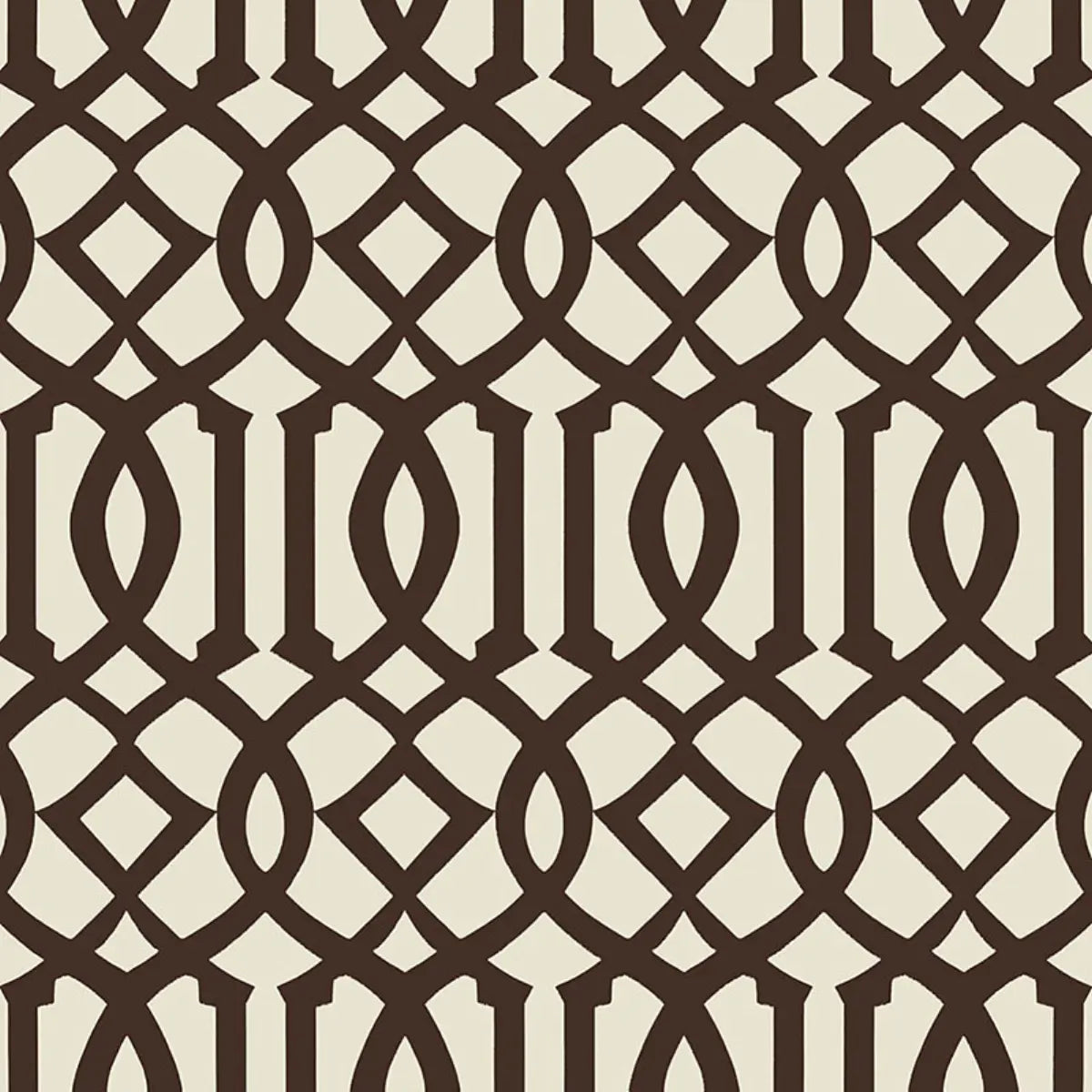 Imperial Trellis Ii Wallpaper - Java / Cream