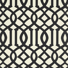 Load image into Gallery viewer, Imperial Trellis Ii Wallpaper - Jet