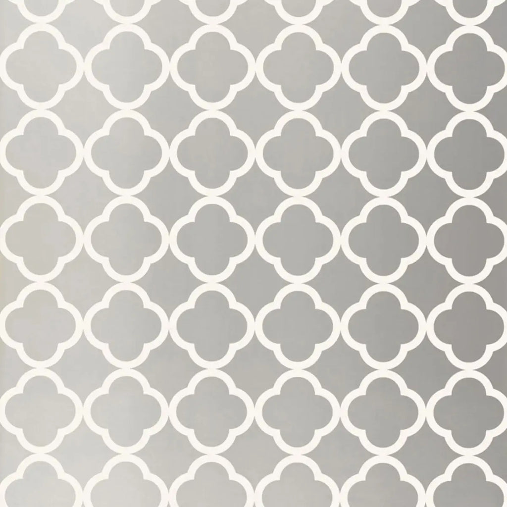 Morocco Wallpaper - Silver