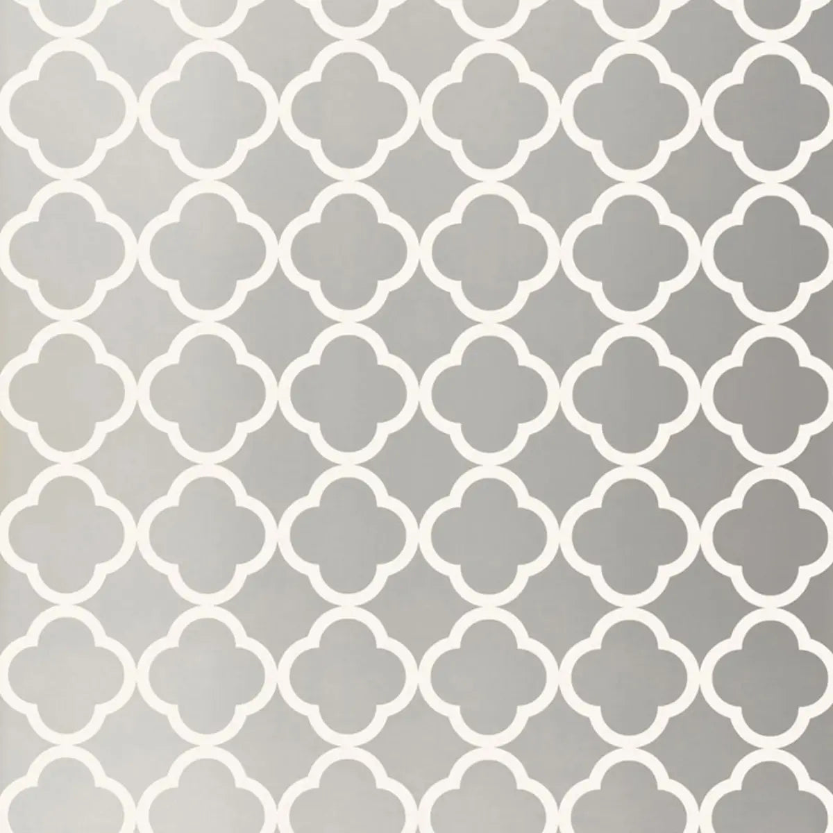 Morocco Wallpaper - Silver