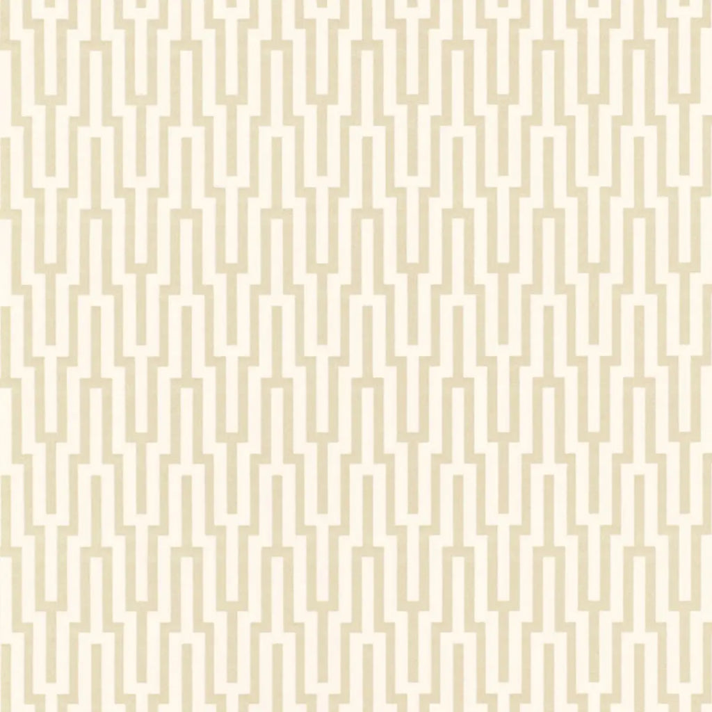 Metropolitan Fret Wallpaper - Crystal