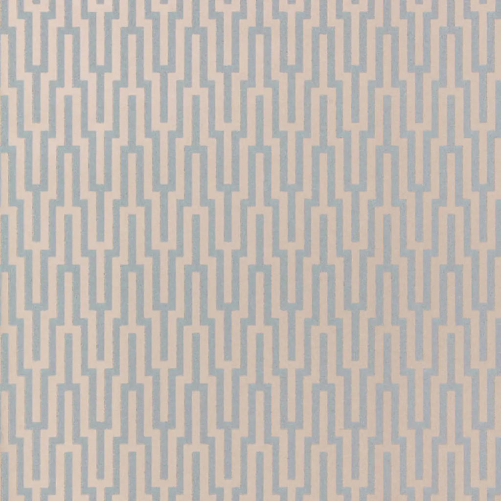 Metropolitan Fret Wallpaper - Moonstone