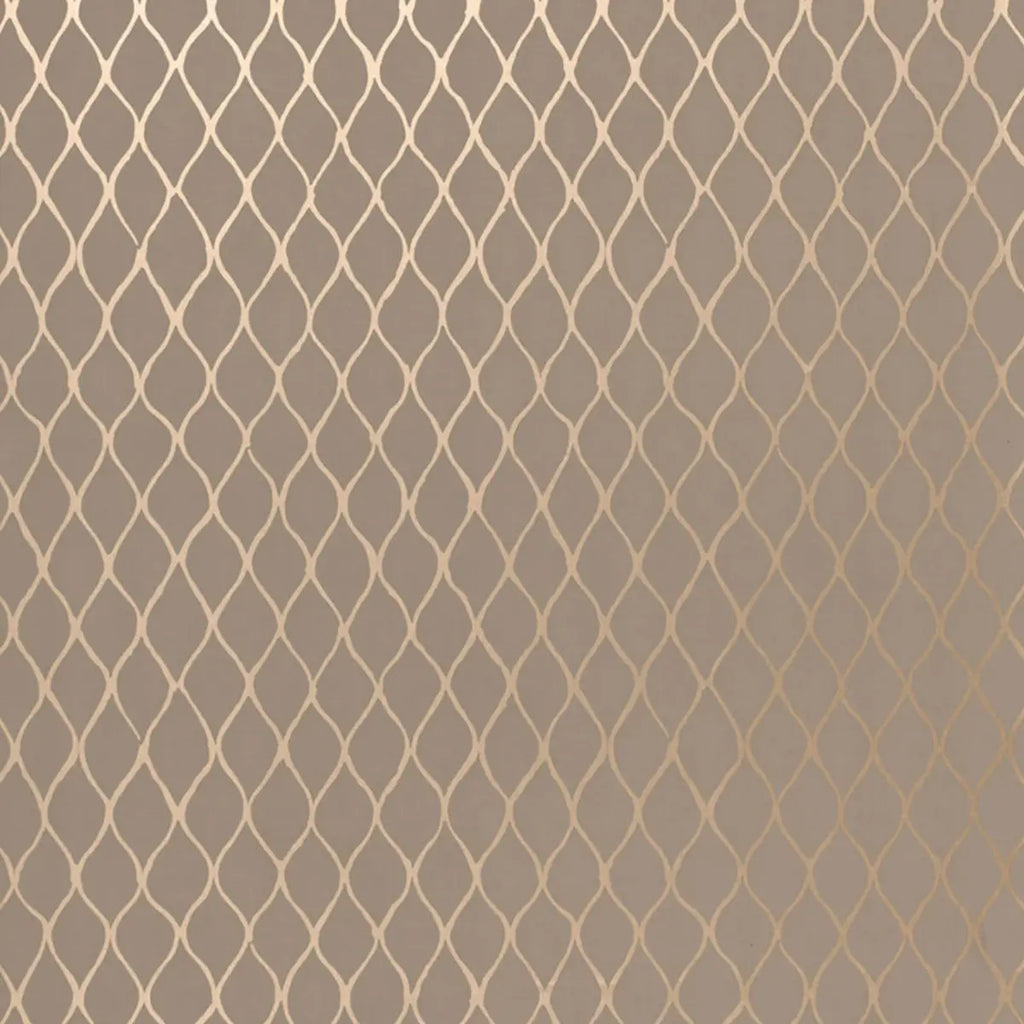 Valencia Wallpaper - Taupe / Pewter