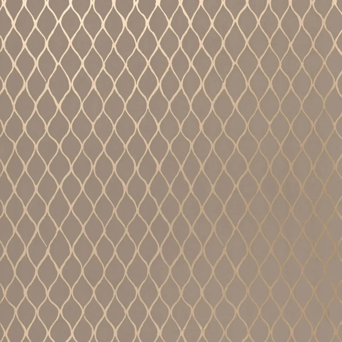 Valencia Wallpaper - Taupe / Pewter