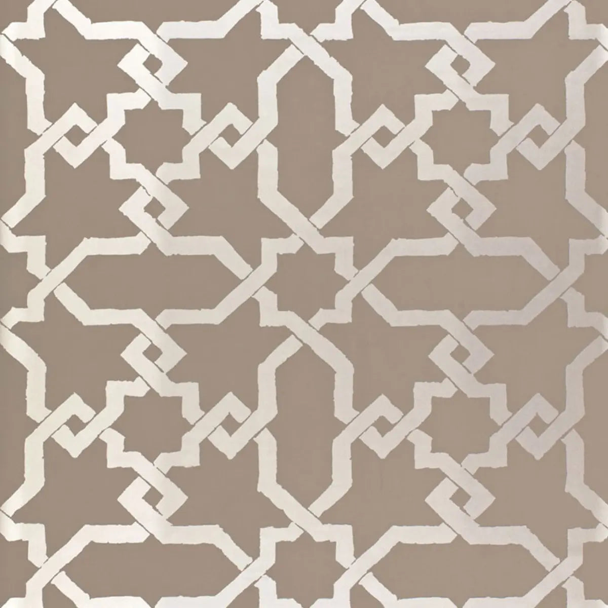 Cordoba Wallpaper - Taupe / Silver