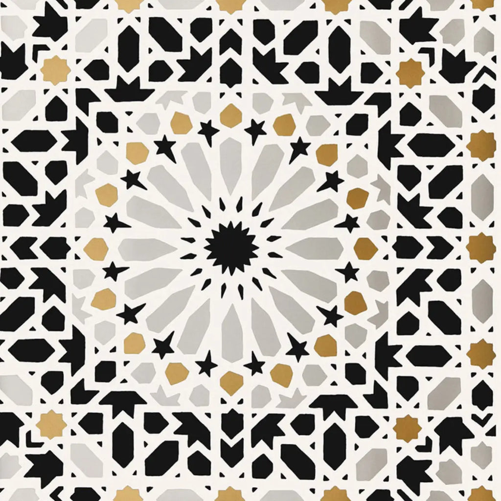 Nasrid Palace Mosaic Wallpaper
