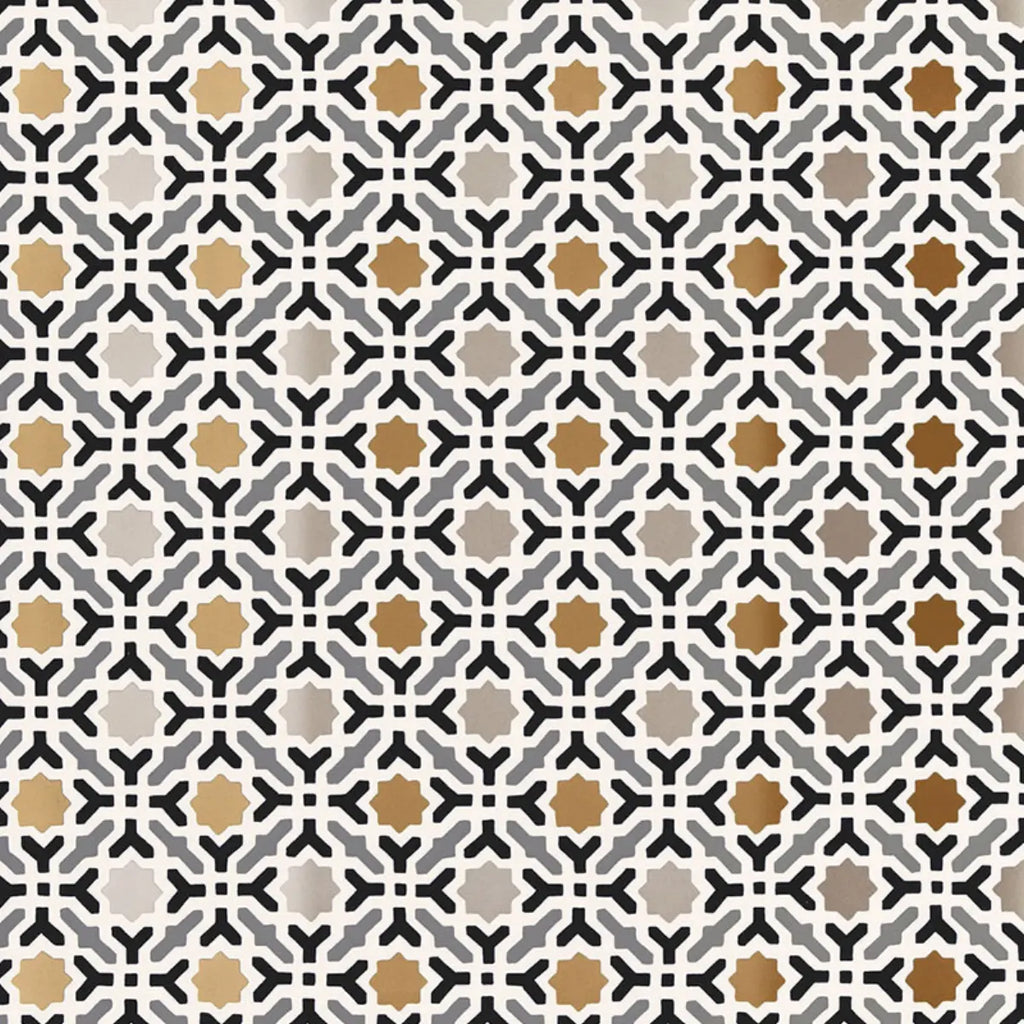 Serallo Mosaic Wallpaper in an interior setting