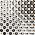 Serallo Mosaic Wallpaper in an interior setting