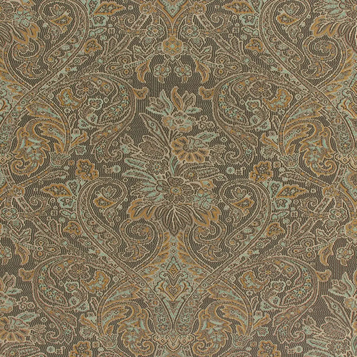 Sinclair Paisley Wallpaper in an interior setting