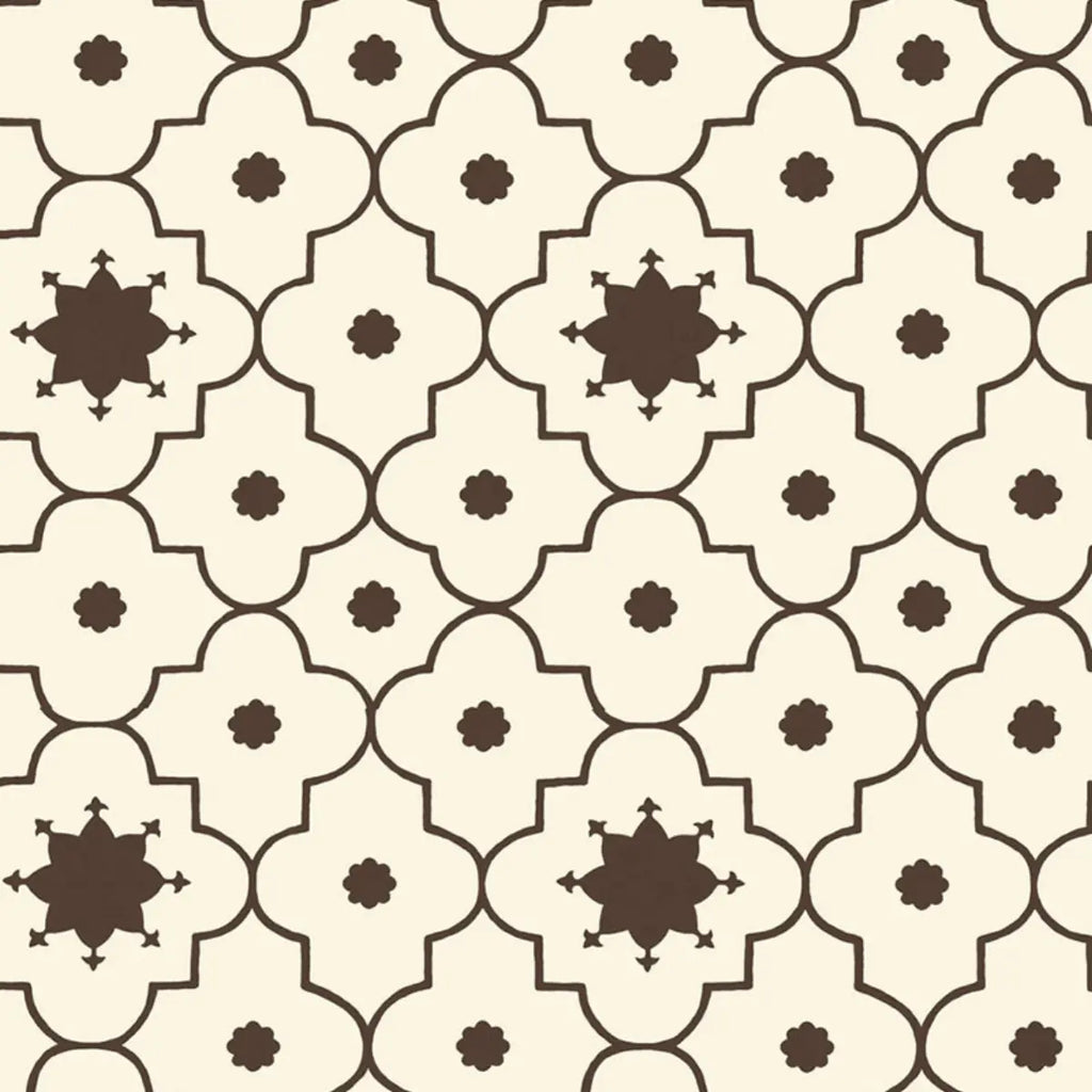 Taj Trellis Wallpaper - Sepia