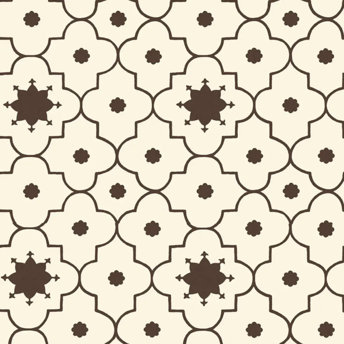 Taj Trellis Wallpaper - Sepia