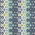 Darya Ikat Sidewall Wallpaper