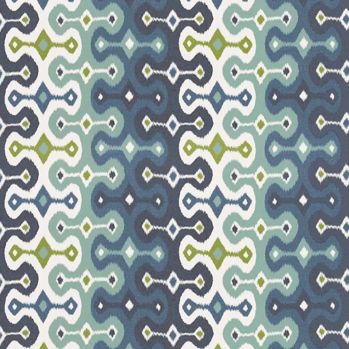 Darya Ikat Sidewall Wallpaper