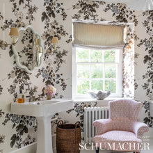 Load image into Gallery viewer, Pyne Hollyhock Wallpaper in an interior setting