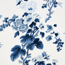 Load image into Gallery viewer, Pyne Hollyhock Wallpaper - Indigo