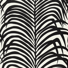 Load image into Gallery viewer, Zebra Palm Wallpaper - Ebony