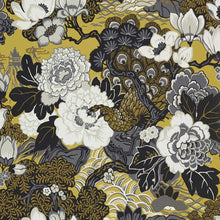 Load image into Gallery viewer, Shanghai Peacock Wallpaper - Brass