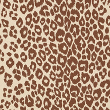 Load image into Gallery viewer, Iconic Leopard Wallpaper - Brown On Neutral