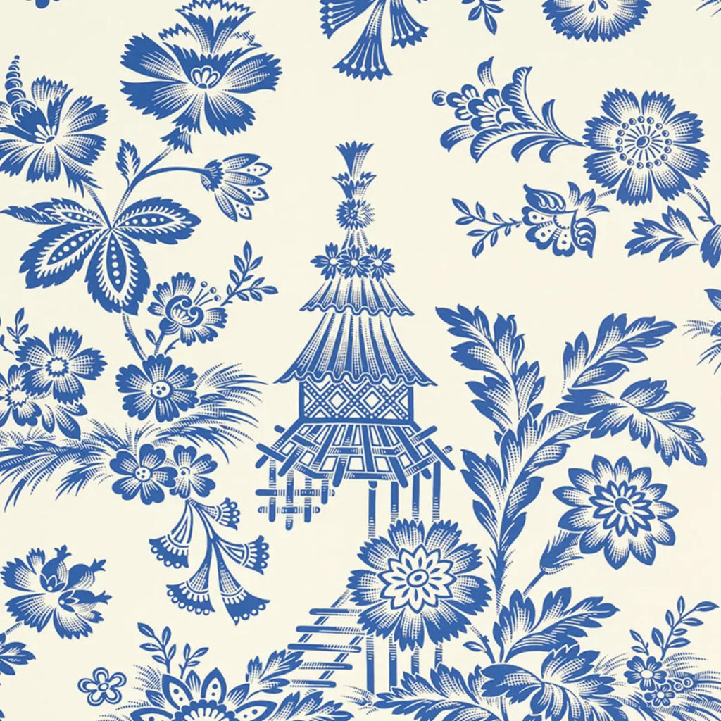 Song Garden Wallpaper - Porcelain