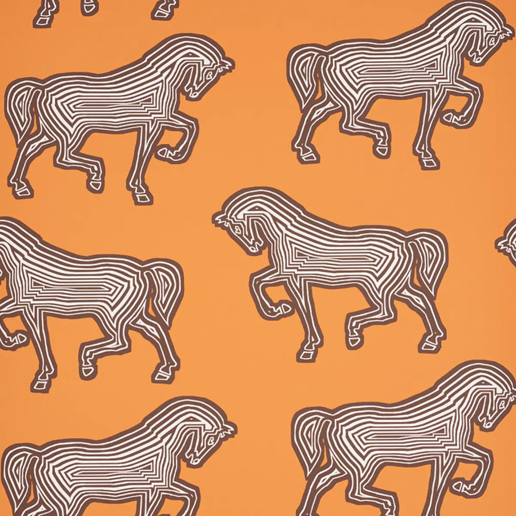 Faubourg Wallpaper - Orange