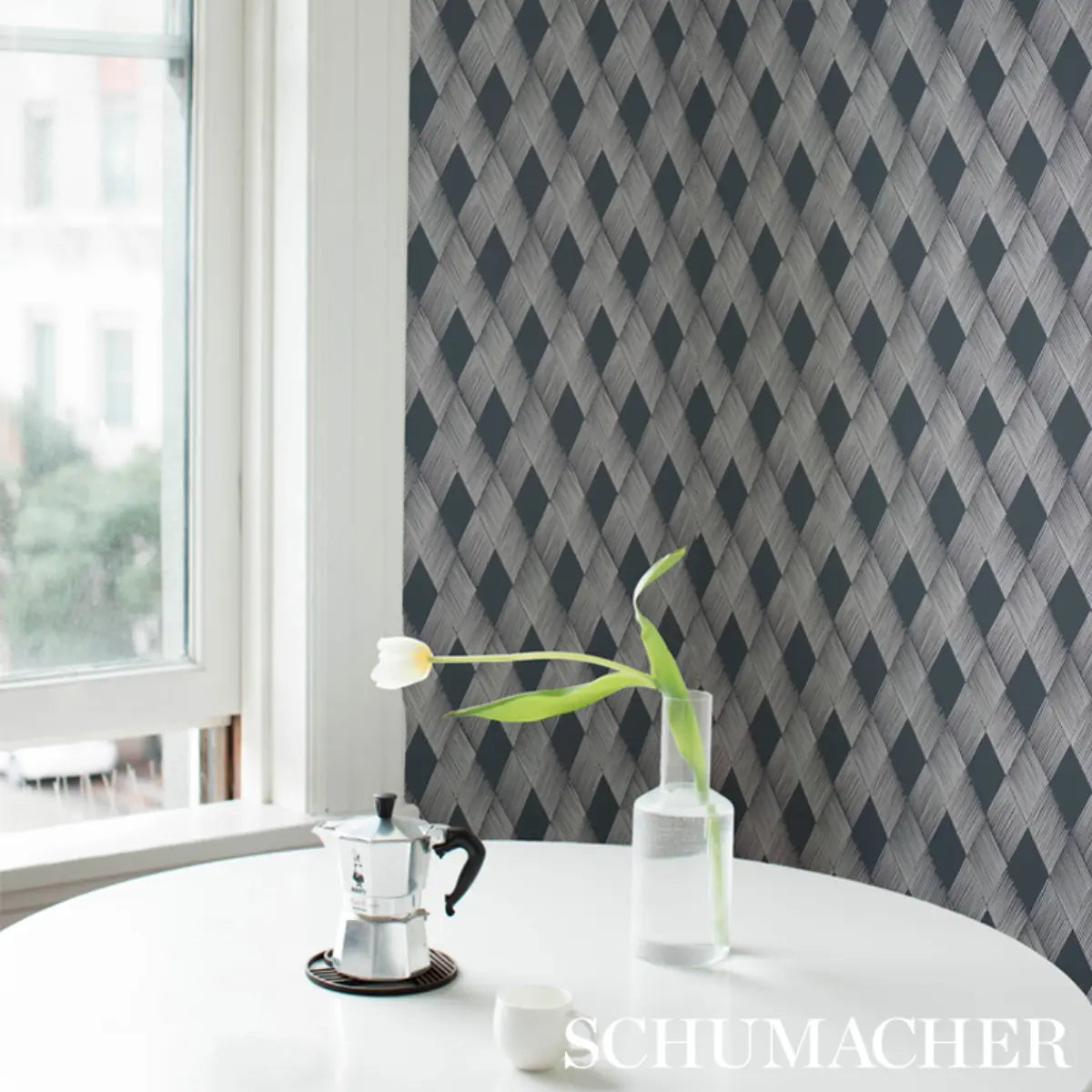 Fetlock Wallpaper in an interior setting