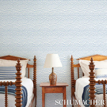Load image into Gallery viewer, Waves Wallpaper in an interior setting