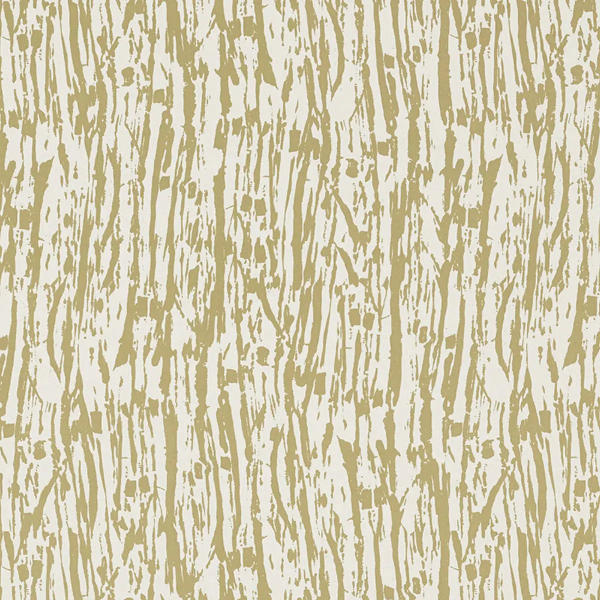 Tree Texture Wallpaper - Pale Gold