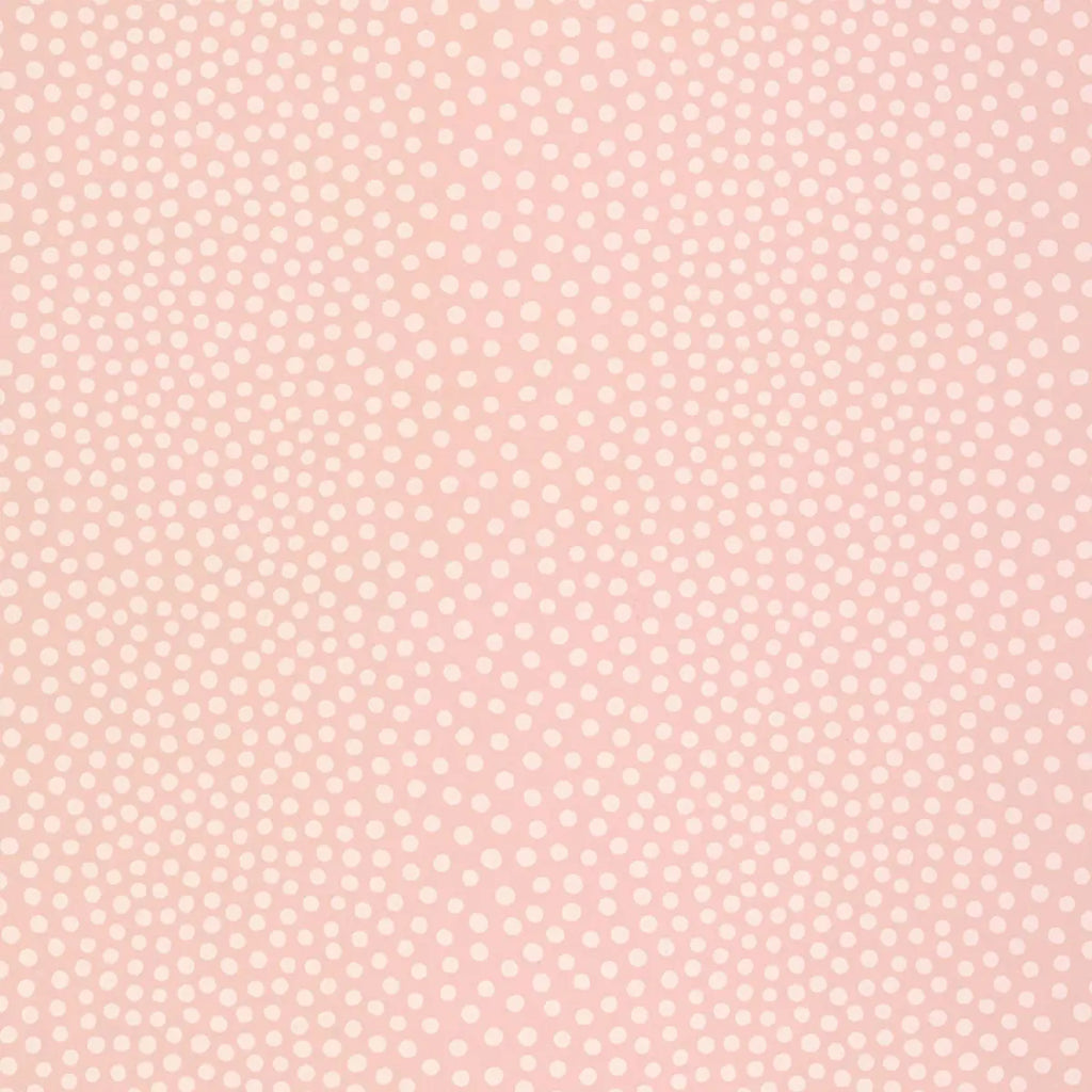 Raindots Wallpaper - Washed Pink