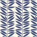 Leaf Stripe Wallpaper