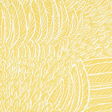 Load image into Gallery viewer, Featherfest Wallpaper - Citron