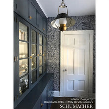 Load image into Gallery viewer, Featherfest Wallpaper in an interior setting