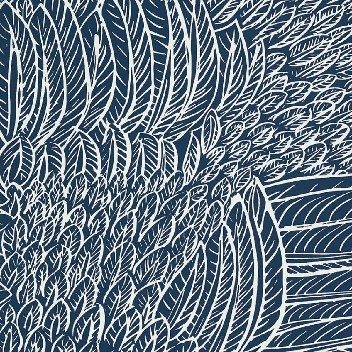 Featherfest Wallpaper - Marine