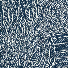Load image into Gallery viewer, Featherfest Wallpaper - Marine