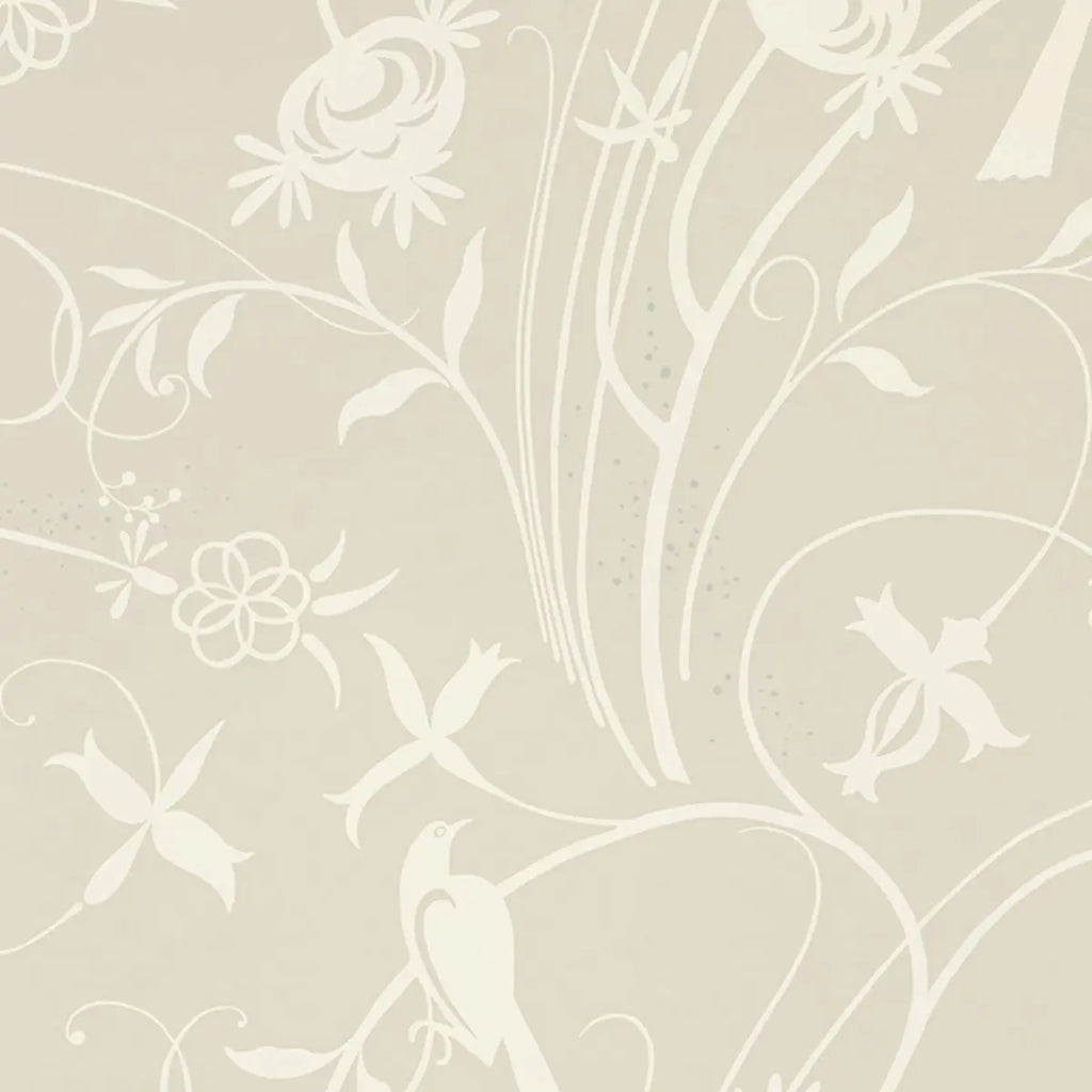 Sky Meadow Wallpaper - Linen