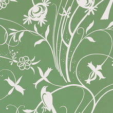 Load image into Gallery viewer, Sky Meadow Wallpaper in an interior setting
