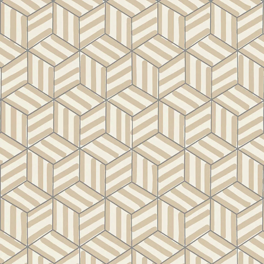 Tumbling Blocks Wallpaper