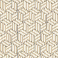 Load image into Gallery viewer, Tumbling Blocks Wallpaper