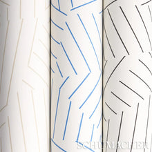 Load image into Gallery viewer, Deconstructed Stripe Wallpaper in an interior setting