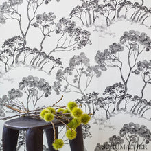 Load image into Gallery viewer, Timber ! Wallpaper in an interior setting