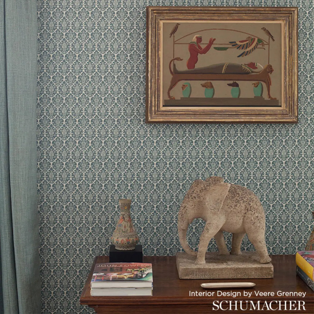 Burley Wallpaper in an interior setting