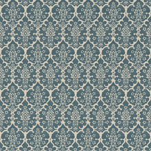 Load image into Gallery viewer, Burley Wallpaper - Peacock Blue