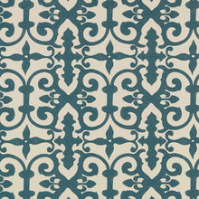 Load image into Gallery viewer, Ferne Park Wallpaper - Peacock Blue