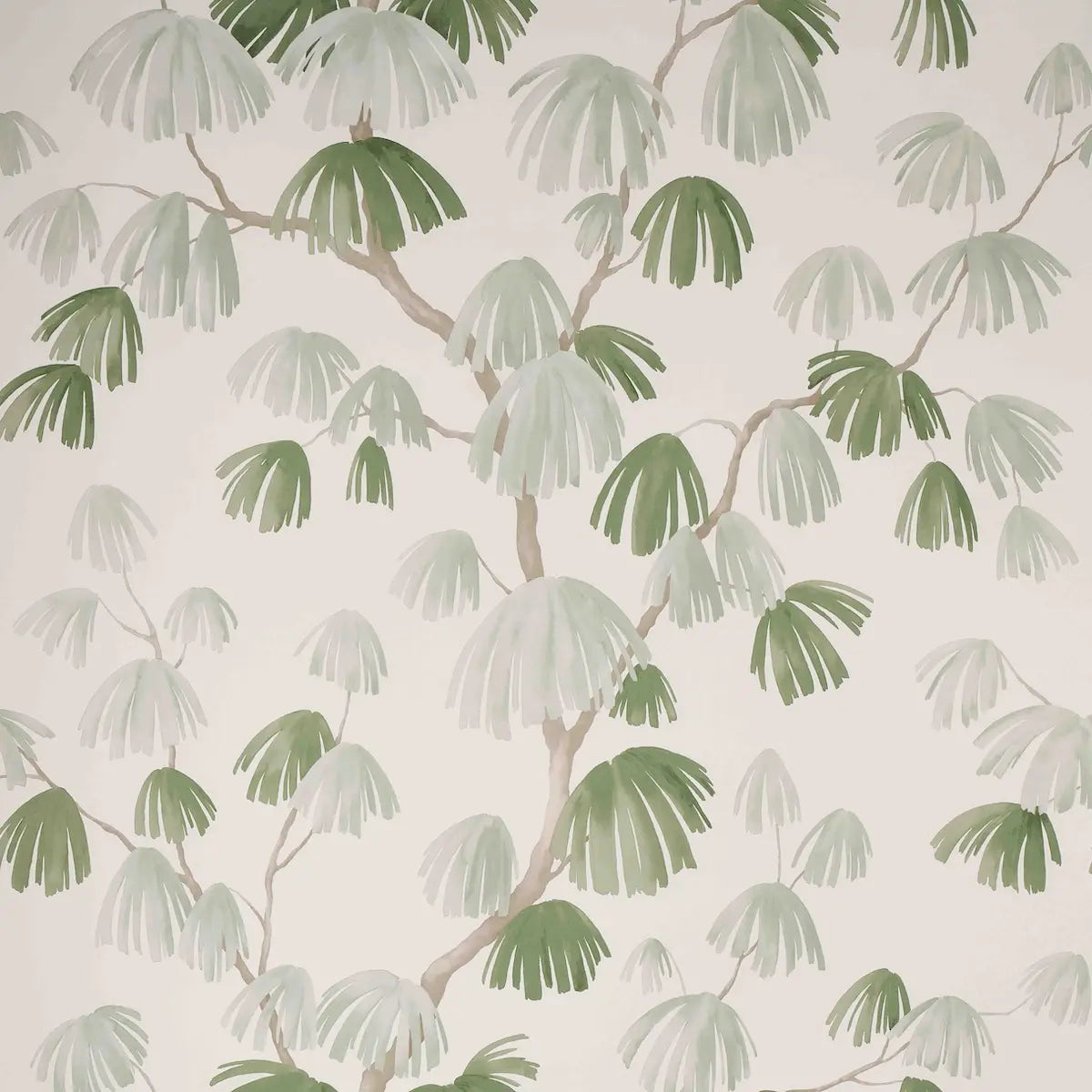 Weeping Pine Wallpaper - Sage