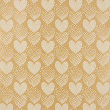 Load image into Gallery viewer, Heart Of Hearts Wallpaper - Ivory &amp; Gold