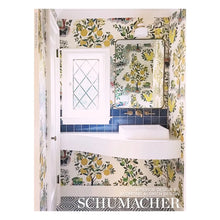 Load image into Gallery viewer, Citrus Garden Panel Set Wallpaper in an interior setting