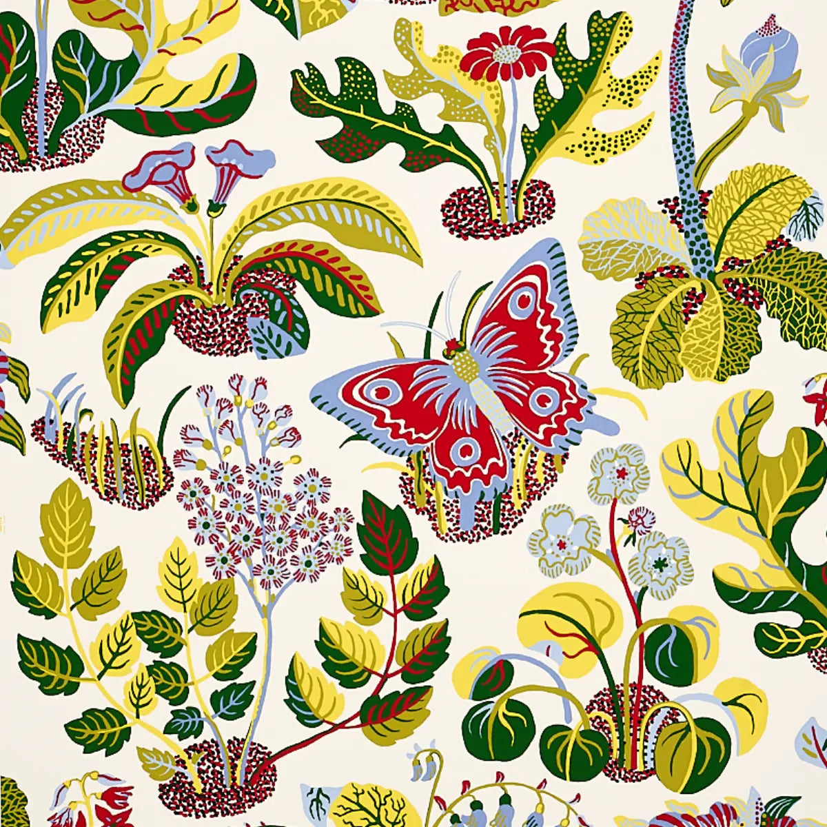 Exotic Butterfly Wallpaper - Multi